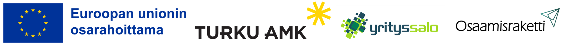 Osaamisraketti-hankkeen logot